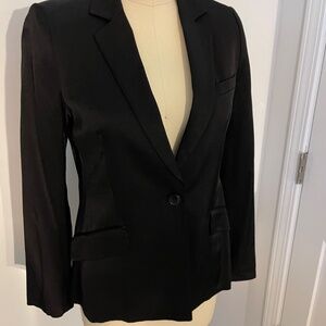 Women's H&M Black Tuxedo Style Blazer- Size 6- NWT.